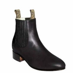 Mens Deer Black Botines