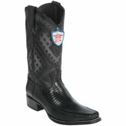 Mens Lizard Boots European Toe