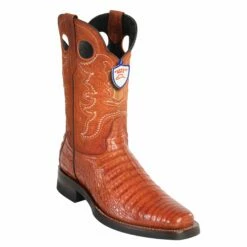 Mens Caiman Square Toe Boots -cowboy boots shop 28198203
