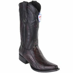 Ostrich Leg Snip Toe Boots -cowboy boots shop 2940518
