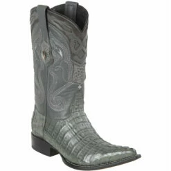 Caiman Tail Long Toed Mexican Boots