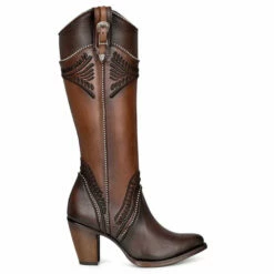 Chocolate Embroidered Tall Boot -cowboy boots shop 3f82rs cuadra maple paris texas cowboy leather boots for women kuet 2 713x b3713684 5abc 4da6 a44c 1848912da3a8