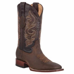 Men's Wide Square Toe Boots