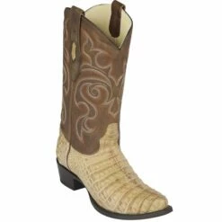 Caiman Belly Boots - Oryx