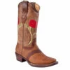 Red Rose Boots