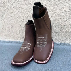 Ladies Crazy Cafe Ankle Boots -cowboy boots shop AbolengoLadiesCrazyCafeAnkleBootsfront