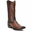 Ostrich Boots - Flame Brown