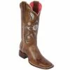 Flower Volcano Honey Cowgirl Boots