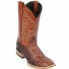 Elephant Print Cognac Boots