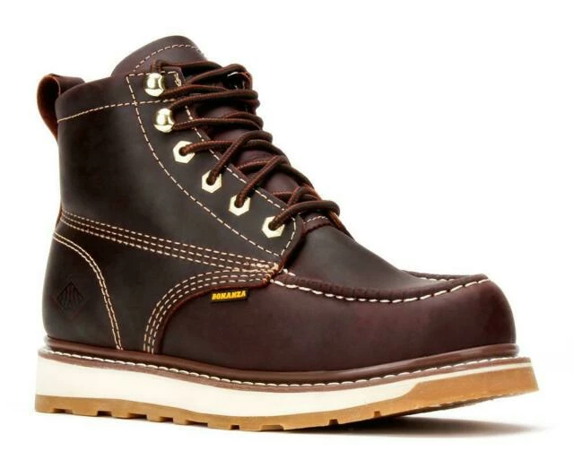 Frontier Dual 6" Steel Toe Moc Toe Work Boot 2 Frontier Dual 6" Steel Toe Moc Toe Work Boot - Image 2