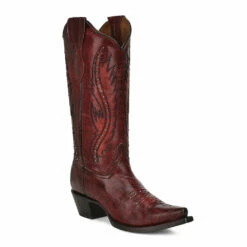 Corral Circle G Boots Wine Red Snip Toe Cowgirl Boot