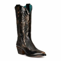Corral Women's Black Bronze Cowgirl Boots